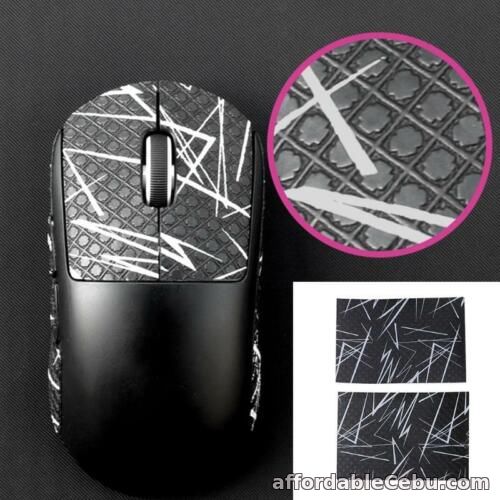 1st picture of Black Mouse Skin Anti-slip Grip Tape DIY Version For Gaming Mouse Grip Upgrade For Sale in Cebu, Philippines