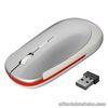 Ultra-Thin 4 Keys 2.4G Wireless Optical Mouse 3 Gears 1600DPI Laptop PC Mice