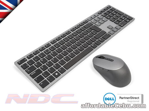 1st picture of NEW Dell KM7321W UK Premier Wireless & Bluetooth Keyboard & Mouse Combo (Black) For Sale in Cebu, Philippines