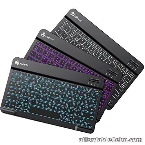 1st picture of Bluethooth ipad Keyboard, Multi-Device 7 Colors Backlit Wireless For Sale in Cebu, Philippines