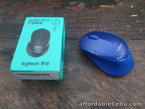 1st picture of Logitech M330 Silent Plus Wireless Mouse Blue Brand New For Sale in Cebu, Philippines