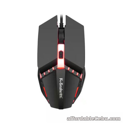 1st picture of M11 RGB Streamer Horse Running Luminous USB Wired Computer Laptop Desktop Mouse For Sale in Cebu, Philippines