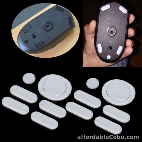 1st picture of 1Set Mouse Feet Mouse Skates For G304 G305 Mouse White Mouse Glides Curve Edge{ For Sale in Cebu, Philippines