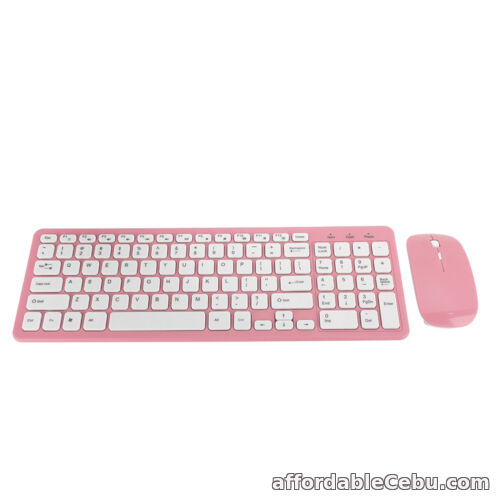 1st picture of (pink)Annadue Wireless Mouse And Keyboard Set Suitable For Office Workers And For Sale in Cebu, Philippines