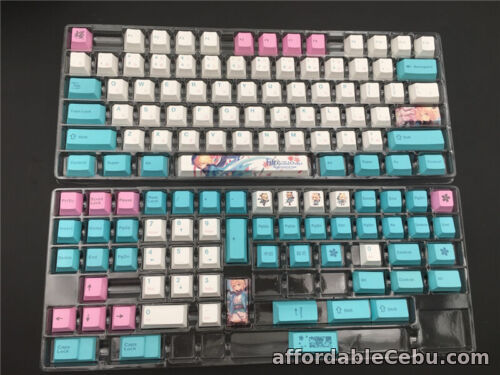 1st picture of Anime Fate Grand Order Keycap PBT Okita Souji 131 Keycaps for Cherry MX Keyboard For Sale in Cebu, Philippines