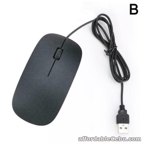 1st picture of WIRED USB OPTICAL MOUSE For PC LAPTOP COMPUTER SCROLL BEST RED WHEEL Y LED 3W6R For Sale in Cebu, Philippines