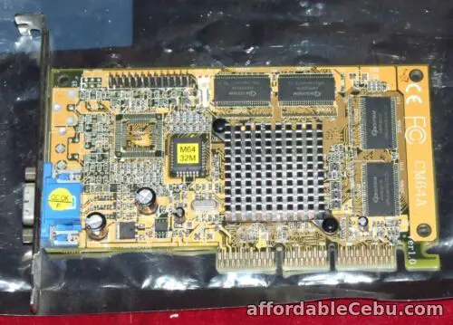 1st picture of nVidia TNT2 Riva M64 AGP video card with 32Mb Ram For Sale in Cebu, Philippines