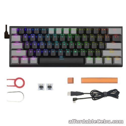 1st picture of Z-11 Type-C 61 Keys Mechanical Keyboard Type-C Backlit Axis Mechanical Keyboards For Sale in Cebu, Philippines