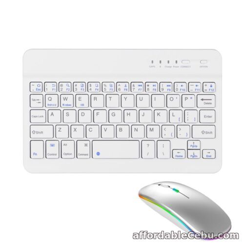 1st picture of Wireless RGB Backlit Keycaps Keyboard And Mouse For Phone Tablet Laptop For Sale in Cebu, Philippines