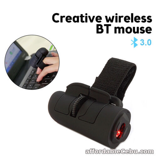 1st picture of 1600Dpi 2.4GHz USB Bluetooth Wireless Mouse Finger Rings Optical Mice For Tablet For Sale in Cebu, Philippines