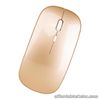 Wireless Silent Bluetooth Mouse USB Rechargeable Optical Mice Golden