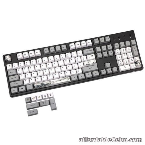 1st picture of 113 for  Ink Landscape Keycap OEM PBT 5-Surfaces Dye Mechanical Keyboard Keyc For Sale in Cebu, Philippines