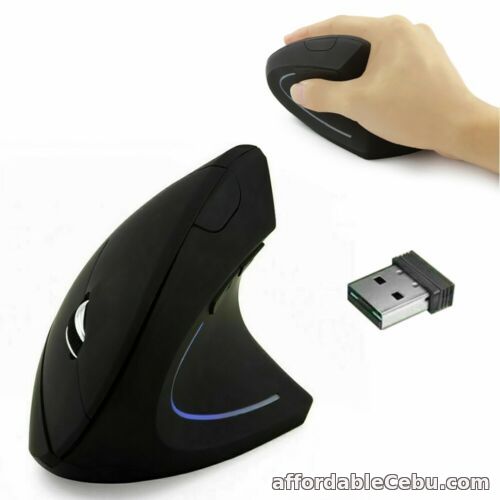 1st picture of Wireless Gaming USB Computer Mouse Ergonomic Desktop Vertical Mouse 1600DPI For Sale in Cebu, Philippines