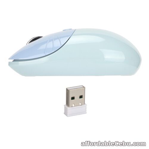 1st picture of (blue) Wireless Mouse 2.4G Mini Silent Wireless Mouse Cute Cartoon Cat Paw For Sale in Cebu, Philippines