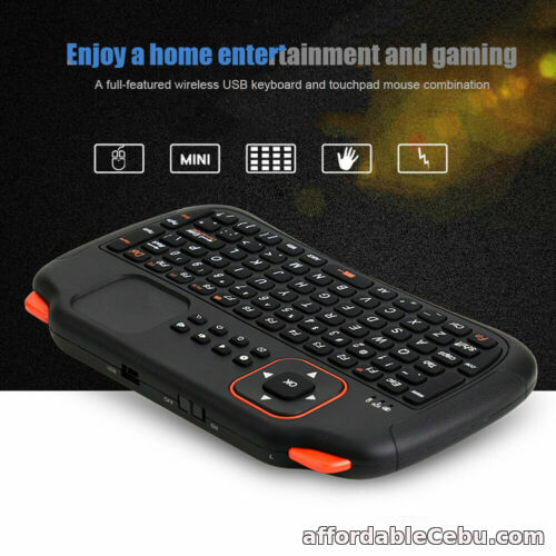 1st picture of 2.4GHz Wireless Mini Keyboard with Touchpad for Windows PC 83-Key Android TV SLS For Sale in Cebu, Philippines