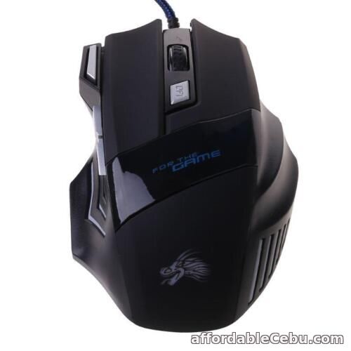 1st picture of Gaming Mouse 7 Button USB Wired LED Breathing Fire Button 5500 DPI for Laptop PC For Sale in Cebu, Philippines