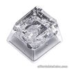 Resin Keycap OEM R4 Height Silver Foil Keycap Replacement Mechanical Keyboard