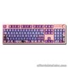 Genshin Impact Keycaps Keqing Backlit Cherry PBT 104 Keys For Cherry MX Keyboard