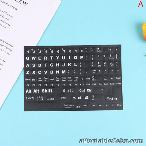 1st picture of English Full Keyboard Frosted Transparent Keyboard Stickers Computer Notebook{ For Sale in Cebu, Philippines