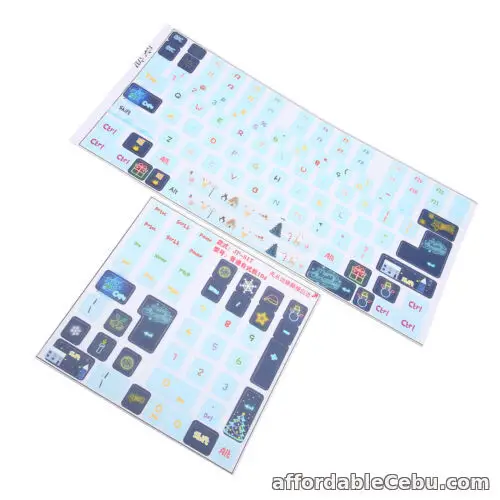 1st picture of Keycaps Stickers Keyboard Stickers Frosted Craft DIY Decorative For 84 To 108 For Sale in Cebu, Philippines