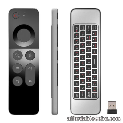1st picture of W3 2.4G Wireless Voice Air Mouse Remote Controller Keyboard For Android TV BOX For Sale in Cebu, Philippines