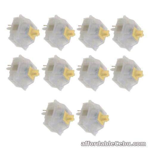 1st picture of Milky Yellow Switches for Gateron MX Keyboard Switches Milky Yellow Axis 5 Pin For Sale in Cebu, Philippines