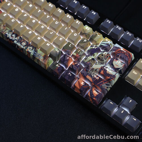 1st picture of DATE A LIVE Theme Keycap RGB Mechanical keyboard keycaps For Cherry MX 108pcs For Sale in Cebu, Philippines