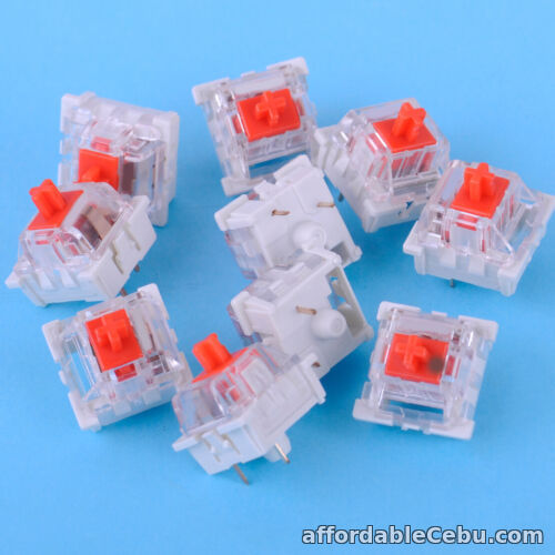 1st picture of 10Pcs Plastic Switch Fit for Cherry MX RGB Series 3Pin Mechanical Keyboard gl For Sale in Cebu, Philippines