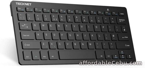 1st picture of TeckNet Bluetooth Wireless Keyboard Ultra Slim For iOS Mac Windows Android For Sale in Cebu, Philippines