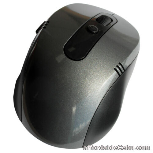 1st picture of 2.4G Wireless / Cordless Optical Mouse with USB Receiver. DARK GRAY For Sale in Cebu, Philippines
