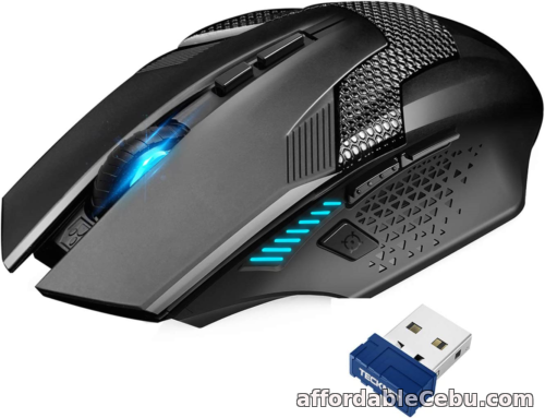 1st picture of TeckNet 2.4G USB Wireless Optical Gaming Mouse, 8 Buttons, 4800DPI Nano Receiver For Sale in Cebu, Philippines