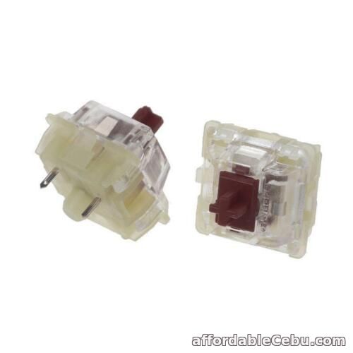 1st picture of 2Pcs Original SMD RGB Cherry MX Switches 3pin Feet Brown Switch Mechanical Clear For Sale in Cebu, Philippines
