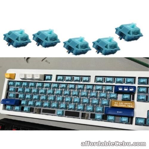 1st picture of poseidon Linear Axis 58g Blue Keyswitch for Mechanical Keyboard Custom Switches For Sale in Cebu, Philippines