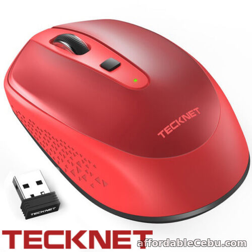 1st picture of TeckNet Wireless Cordless Mouse USB Optical Scroll 2.4GHz For PC Laptop Computer For Sale in Cebu, Philippines