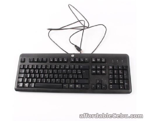 1st picture of HP 803823-CG1 Business Slim USB Wired Keyboard Czech / Slovak For Sale in Cebu, Philippines