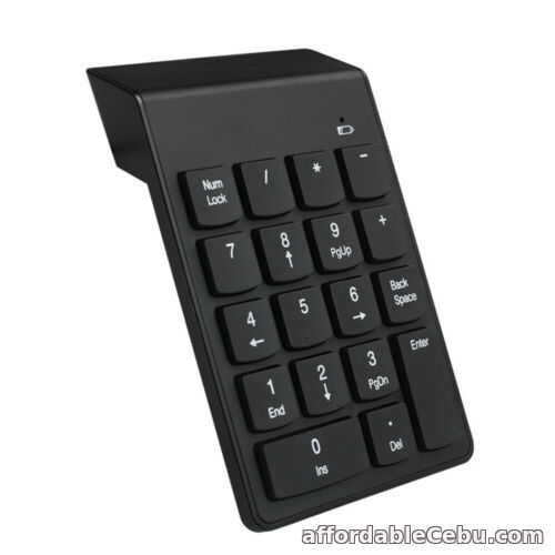 1st picture of Small Numeric Keypad 2.4ghz Wireless Number Numeric Keypad Used for Accounting For Sale in Cebu, Philippines