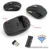 2.4GHz Wireless DPI Cordless Optical Mouse Mice USB Receiver For PC Laptop BK UK