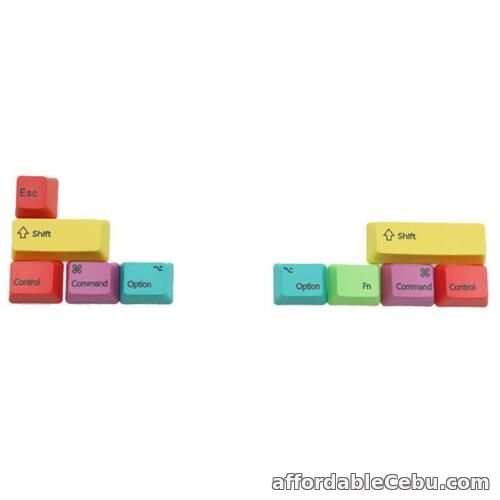1st picture of For Cherry MX Mechanical Keyboard OEM Profile PBT RGBY Modifiers 10pcs Keys For Sale in Cebu, Philippines