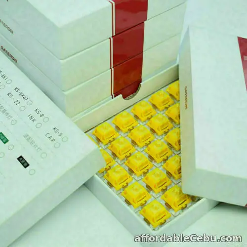 1st picture of 35pcs Mechanical Keyboard Optical Switches Shaft Body G Axis Yellow Axis Switch For Sale in Cebu, Philippines