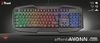 Trust Gaming GXT 830-RW Avonn Gaming Keyboard LED Illuminated, UK Layout , Black