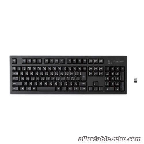 1st picture of ELECOM Japanese Wireless keyboard 108 key PS3/PS4 Support TK-FDM088TBK Japan For Sale in Cebu, Philippines