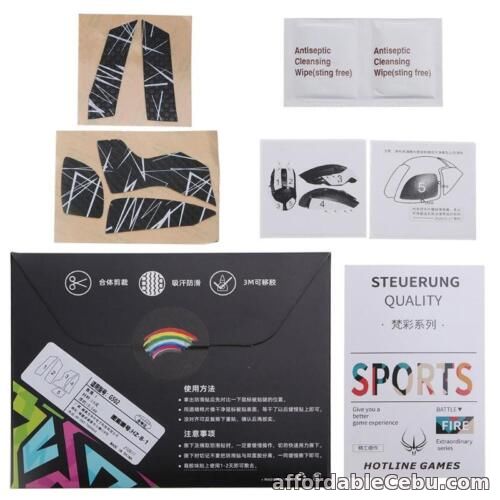 1st picture of for  G502 Mouse Skin Mice Anti-Slip Tape Mice Elastics Refined Side Grip For Sale in Cebu, Philippines