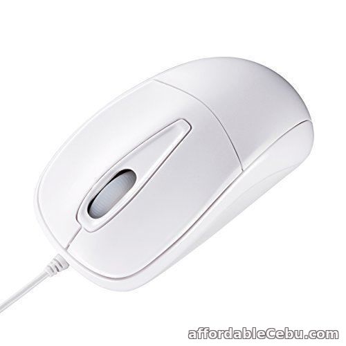1st picture of SANWA SUPPLY Quiet clicking sound and silent mouse MA-122HW White Japan New For Sale in Cebu, Philippines
