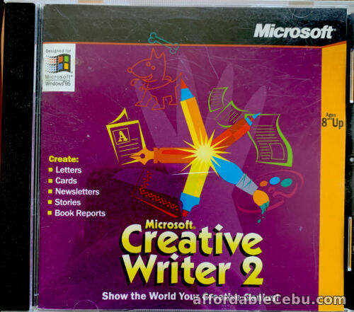 1st picture of Microsoft Creative Writer 2 CD For Sale in Cebu, Philippines