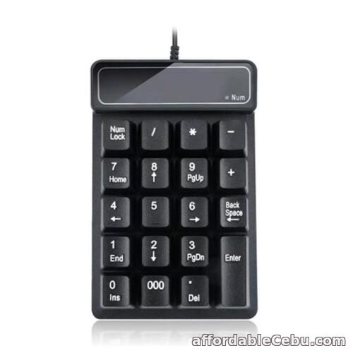 1st picture of Mini Digital Keypad Usb Wire Small Numeric Keyboard Numpad for Laptop Desktop PC For Sale in Cebu, Philippines