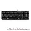 Rapoo N2400 Wired Spill Resistant Keyboard - Black