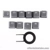 10Pcs/Pack Keycaps for Corsair K70 RGB K95 K90 K63 Mechanical Keyboard{