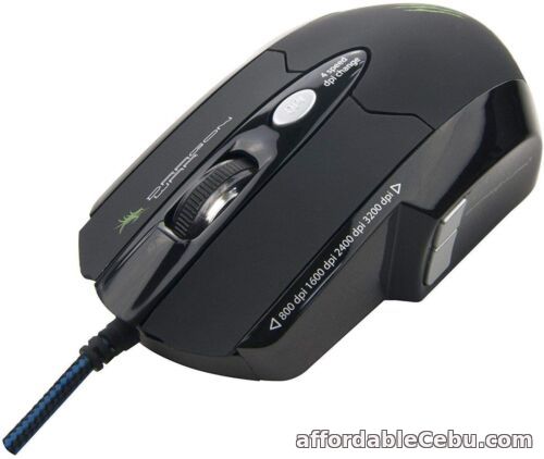 1st picture of Dragon War Gaming USB 2 Mouse, 3200dpi, 6 Buttons,t ELE-G1 Leviathan no mat13 For Sale in Cebu, Philippines