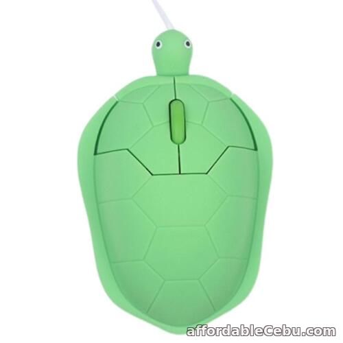 1st picture of Turtle Shaped Wired Optical Mouse Portable Corded Mice 1200DPI for Office Home For Sale in Cebu, Philippines