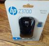 HP Z3700 Black 2.4 GHz USB Slim Wireless Mouse 1200 DPI Optical NEW